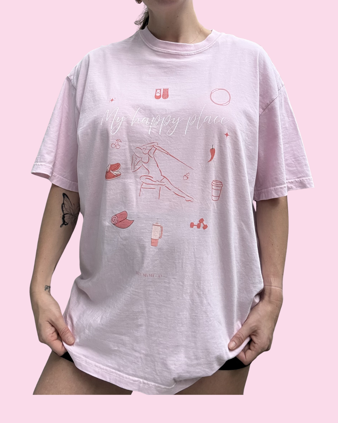My Happy Place Pink Limited Edition Tee
