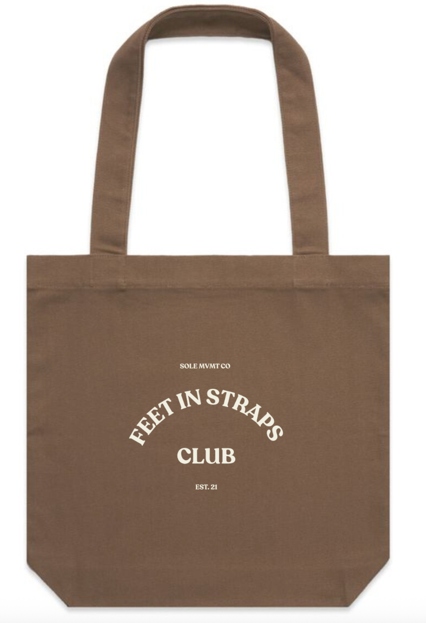 Feet In Straps Club Tote Bag