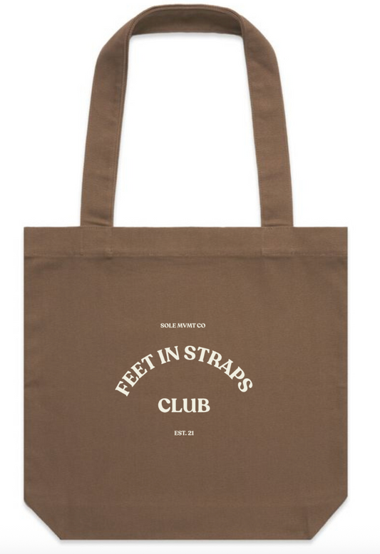 Feet In Straps Club Tote Bag