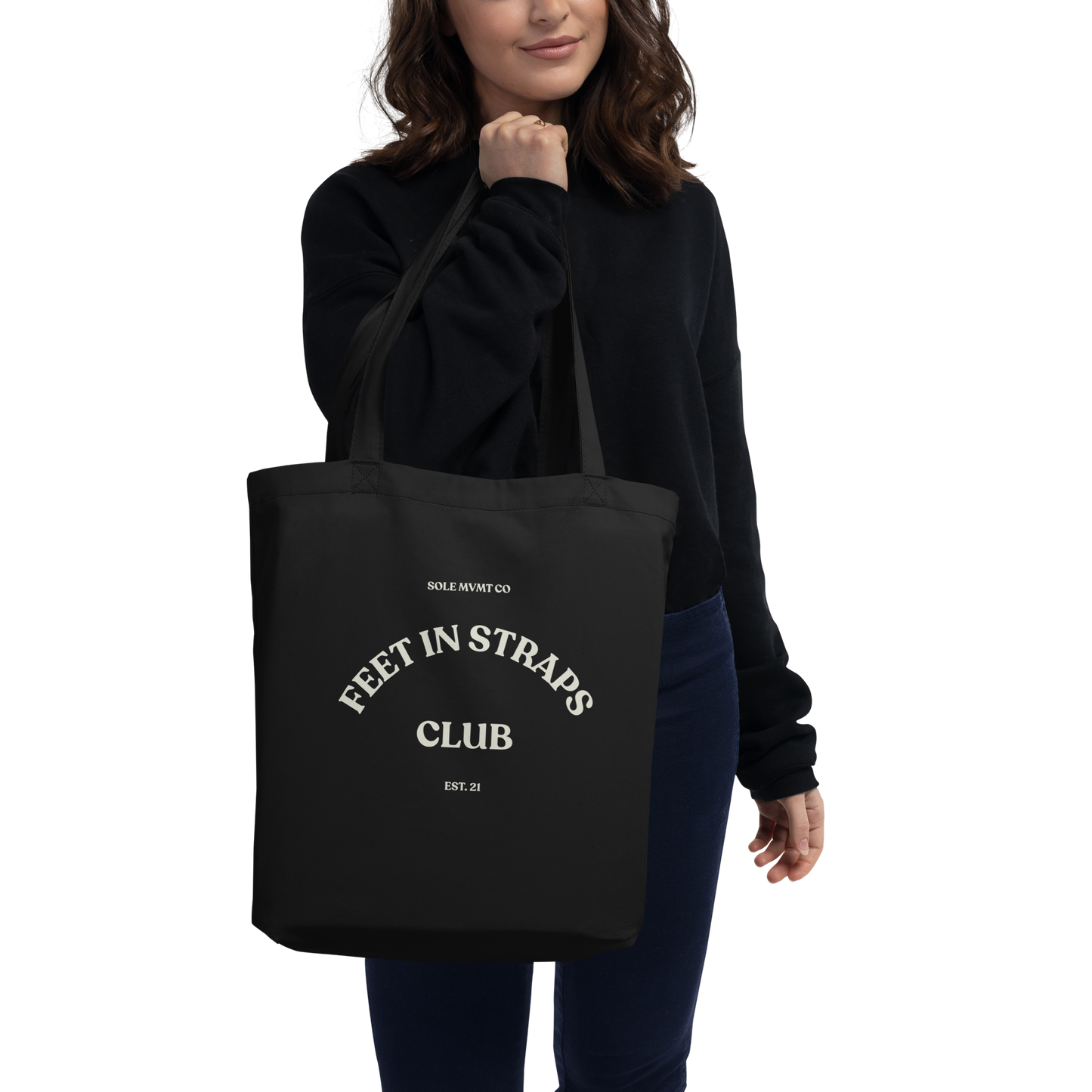 Feet In Straps Club Tote Bag