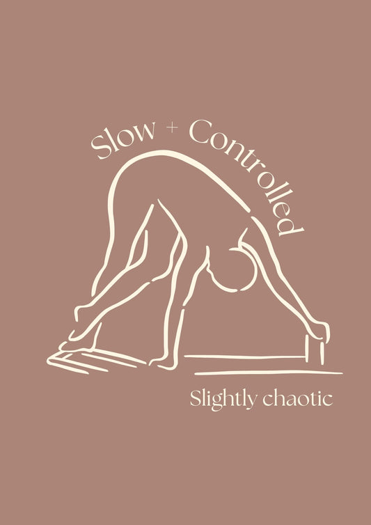 Minimalistic Pilates Wall Art